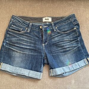 PAIGE jean shorts size 26